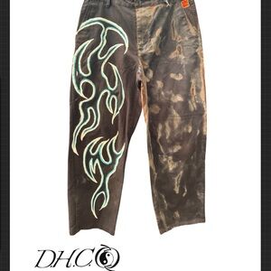 Empyre Charcoal Distressed Pants
